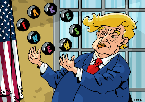 Cartoon: The juggler (medium) by Enrico Bertuccioli tagged trump,donaldtrump,uspresident,usa,uslections,elections,fakenews,propaganda,conspiracy,conspiracytheories,elonmusk,socialmedia,political,politicalcartoon,editorialcartoon,trump,donaldtrump,uspresident,usa,uslections,elections,fakenews,propaganda,conspiracy,conspiracytheories,elonmusk,socialmedia,political,politicalcartoon,editorialcartoon