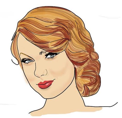 caricatura di Taylor Swift