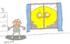 Cartoon: conflict (small) by yasar kemal turan tagged conflict