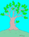 Cartoon: leaves in turkey (small) by yasar kemal turan tagged leaves in turkey