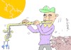 Cartoon: su (small) by yasar kemal turan tagged su