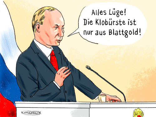 Putins Klobürste