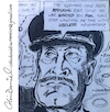 Cartoon: Laurence Olivier caricature (small) by Colin A Daniel tagged laurence,olivier,caricature,by,colin,daniel