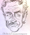 Cartoon: William Bryant caricature (small) by Colin A Daniel tagged william,bryant,caricature