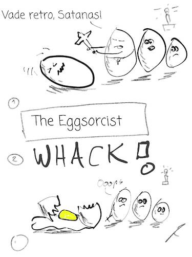 Cartoon: The Egg Series III (medium) by hurvinek tagged eggs