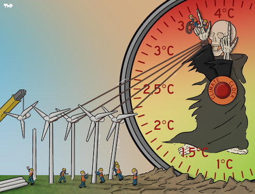 Climate clock