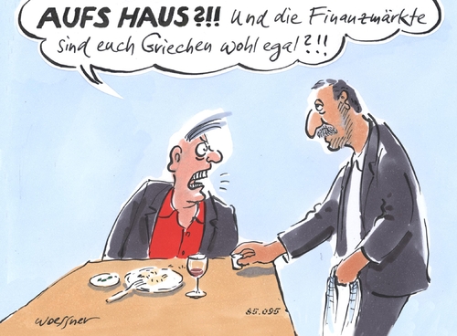 Cartoon: aufs Haus (medium) by woessner tagged griechen,griechisches,restaurant,hellas,hellenisch,kapitalismus,finanzkapitalismus,bank,bankenrettung,kapitalverkehr,geldfluss,aufs,haus,griechenland,ouzo,gastfreundschaft,finanzmärkte,finanzindustrie,institutionen,troika,iwf,finanzkrise,pleite,zahlungsunfähigkeit,staatsbankrott,insolvenz,griechen,griechisches,restaurant,hellas,hellenisch,kapitalismus,finanzkapitalismus,bank,bankenrettung,kapitalverkehr,geldfluss,aufs,haus,griechenland,ouzo,gastfreundschaft,finanzmärkte,finanzindustrie,institutionen,troika,iwf,finanzkrise,pleite,zahlungsunfähigkeit,staatsbankrott,insolvenz