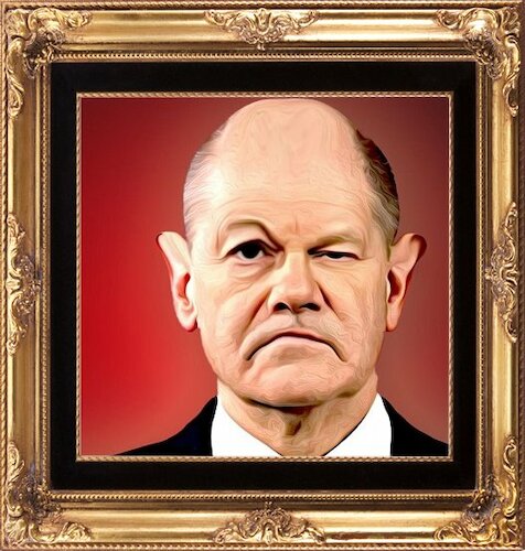 Cartoon: Kanzler Olaf Scholz (medium) by RKaiser tagged scholz,kanzler,regierung,politik