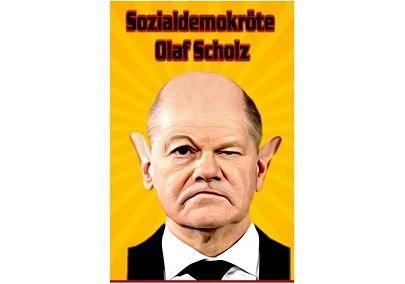 Cartoon: Kanzler und König Olaf Scholz (medium) by RKaiser tagged olaf,scholz,kanzler,politiker,deutschland,reichstag,bundesregierung,minister