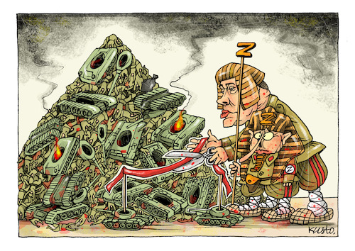 Cartoon: Pyramid (medium) by kusto tagged war,ukraine,russia,terror,war,ukraine,russia,terror