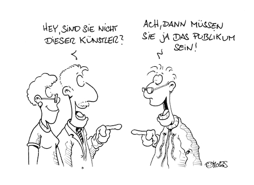 Künstler und Publikum