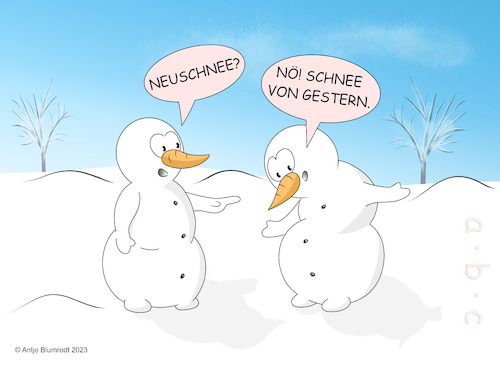 Cartoon: Schneeweiß-heit (medium) by a-b-c tagged schnee,schneemann,schneeball,winter,neuschnee,wetter,november,dezember,kalt,winterlandschaft,schneeflocke,schneekugel,möhre,frost,schneedecke,schnee,schneemann,schneeball,winter,neuschnee,wetter,november,dezember,kalt,winterlandschaft,schneeflocke,schneekugel,möhre,frost,schneedecke