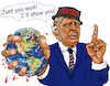 Cartoon: Wir warten (small) by Back tagged europa,usa,wahlen,america,trump,präsident