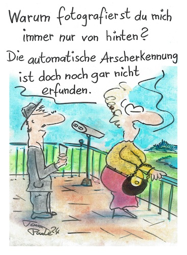 Cartoon: Nichts für Facebook (medium) by TomPauLeser tagged handy,smartphone,foto,fotgraf,fotografieren,gesichtserkennung,automatisch,erkennung,app,software,aussicht,schnappschuß,pic,hintern,po,arsch,aussichtsplattform,skywalk,urlaubsfoto,facebook,fotoalbum