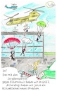 Cartoon: Neue Elterntaxis (small) by TomPauLeser tagged helikopter,elterntaxi,fallschirm,fallschirmspringer,schule,straßensperre,hubschrauber,gleitschirm,absperrung