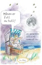 Cartoon: Romanse (small) by TomPauLeser tagged romanse,kjonn,mane,strand,strandstol,sjoe,hull,sanddyne