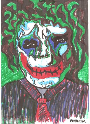 Cartoon: JOKER (medium) by Seydi Ahmet BAYRAKTAR tagged joker