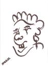 Cartoon: potrait (small) by Seydi Ahmet BAYRAKTAR tagged potrait