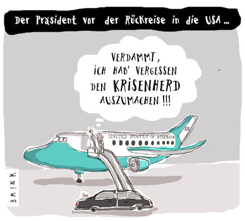 Cartoon: Bidens Rückreise (medium) by ALIS BRINK tagged ukraine,krieg,biden,waffenlieferung,vergessen,vegesslichkeit,frieden,friedensverhandlung,verhandeln,ukraine,krieg,biden,waffenlieferung,vergessen,vegesslichkeit,frieden,friedensverhandlung,verhandeln