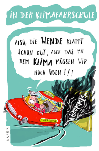 Cartoon: Klimafahrschule (medium) by ALIS BRINK tagged klima,emission,luftverschmutzung,luft,naturschutz,auto,verkehr,letzte,generation,führerschein,fahrschule,abgas,klima,emission,luftverschmutzung,luft,naturschutz,auto,verkehr,letzte,generation,führerschein,fahrschule,abgas