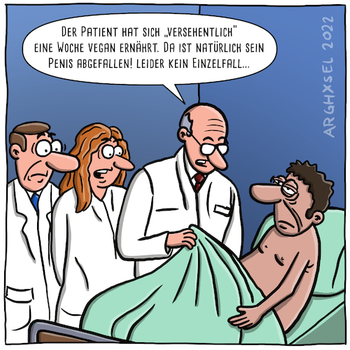 Cartoon: Veganer Notfall (medium) by Arghxsel tagged essen,trinken,nahrung,ernährung,fleisch,grillen,vegan,vegetarisch,gesund,getränke,alkohol,frutarier,obst,gemüse,fisch,ungesund,fett,eiweiß,proteine,kalorien,essen,trinken,nahrung,ernährung,fleisch,grillen,vegan,vegetarisch,gesund,getränke,alkohol,frutarier,obst,gemüse,fisch,ungesund,fett,eiweiß,proteine,kalorien