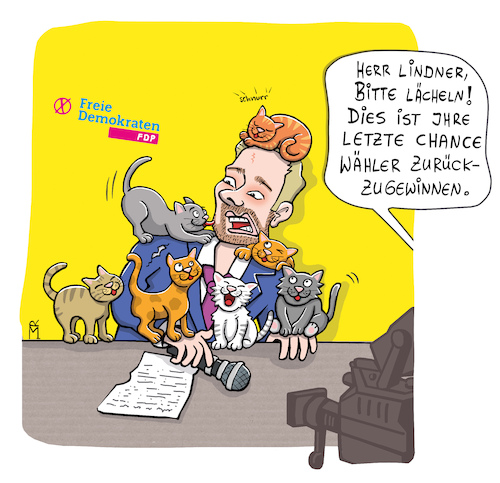 Cartoon: Katzenvideos (medium) by Rebecca-Meyer tagged ultimative,sympathieträger,katzenvideos,fdp,lindner,freie,demokraten,liberale,partei,finanzminister,bundesvorsitzender,christian,landtagswahl,brandenburg,ampelregierung,niederlagen,wählerstimmen,außerparlamentarischer,opposition,unbeliebten,ampel,wahlen,katzen,ultimative,sympathieträger,katzenvideos,fdp,lindner,freie,demokraten,liberale,partei,finanzminister,bundesvorsitzender,christian,landtagswahl,brandenburg,ampelregierung,niederlagen,wählerstimmen,außerparlamentarischer,opposition,unbeliebten,ampel,wahlen,katzen