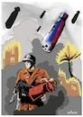 Cartoon: Terror en Kyiv (small) by Avilarte tagged war,ukranea,genocidio