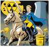 Cartoon: Jean d.AKW (small) by A Human tagged afd,weidel,kernenergie,atomkraft,deutschland,zdf,kernkraftwerk,atomausstieg,radioaktiv,abfall,castor,uran,plutonium,brennelemente,eu,atommüll