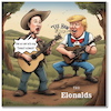 Cartoon: The Elonalds (small) by A Human tagged trump,musk,usa,hillbilly,impfgegner,gesundheitsminister,klimwandelgegner,fracking,präsident,fox,duffy,wisconsin,swingstate,cabinet,republicans,yeehaw