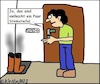 Cartoon: Stinkstiefel... (small) by Kritzelfreak1978 tagged stinkstiefel