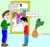 Cartoon: Mieses Zeugnis... (small) by Speckmann tagged zeugnis,eltern,schule,erziehung,bildung,junge,vater,sohn