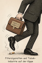 Auf der Kippe (small) Cartoon: Auf der Kippe (small) by ArtyFicial tagged tabak,zigaretten,tabakindustrie,zigarettenindustrie,rauchen,vapen,nikotin,sucht,lobbyisten,lobbyismus,kippe,kippen,filterzigaretten,änderungen,branche,genussmittel,suchtmittel,gift