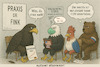 Vogelgrippe international (small) Cartoon: Vogelgrippe international (small) by ArtyFicial tagged vogelgrippe,finanzschwäche,immunsystem,bundesadler,weißkopfseeadler,us,eagle,gallischer,hahn,russischer,bär
