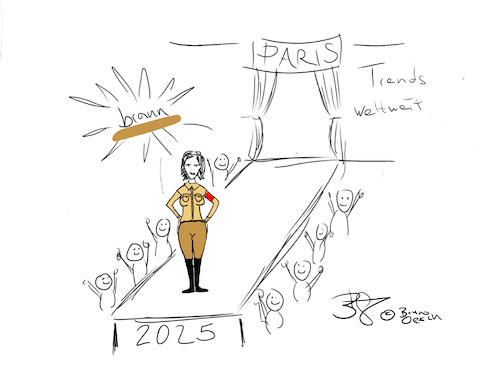 Cartoon: Trend 2025 (medium) by SketchbyBruno tagged trend,2025,aussicht,rechtsruck,afd