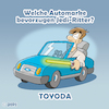 Cartoon: Jedi-Auto (small) by DIPITOONS tagged jedi,yoda,sterne,auto,laser