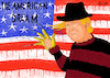 Cartoon: The American dream (small) by Nicocomix tagged america,usa,trump,american,dream,nightmare