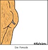 Cartoon: Die Pomade... (small) by Hoschie tagged po,made,pomade,deutsch,sprache