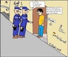 Cartoon: Trickbetrüger gesucht (small) by Walross tagged polizisten,trickbetrüger,männer,gesellschaft,missverständnis,räuber,gendarm,kriminalität,betrüger,betrug