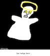 Cartoon: Der heilige Geist... (small) by Hobbyzeichner tagged geist,heilig,sprache,spiritus