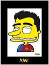 Cartoon: XAVI HERNANDEZ CARICATURE (small) by QUEL tagged xavi,hernandez,caricature