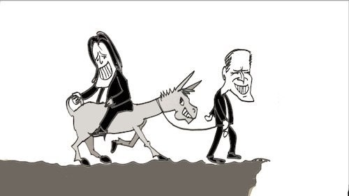 Cartoon: BIDEN (medium) by MSB tagged biden