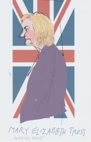 Liz Truss By Gungor Politics Cartoon Toonpool 