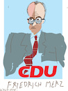 Cartoon: CDU leader Friedrich Merz (small) by gungor tagged cdu,leader,friedrich,merz