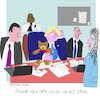 Cartoon: Hush money trail (small) by gungor tagged epic,story,in,court,room
