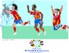 Cartoon: Red bulls s victory (small) by gungor tagged spain,is,winner,of,euro,cup,2024