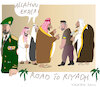 Cartoon: Zelenskyy in Jeddah (small) by gungor tagged zelenskyy,in,saud,arabia