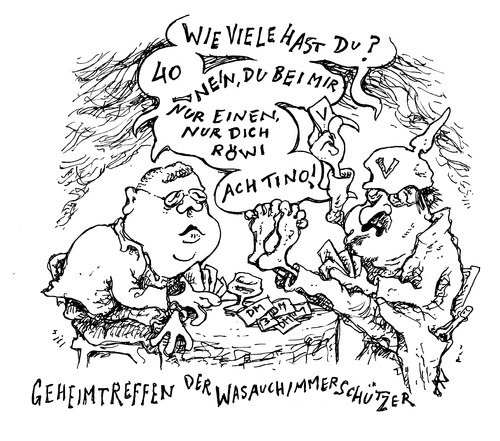 Cartoon: wasauchimmerschützer (medium) by JP tagged vmann,nazi,pickelhaube,nsu,ths,poker,brandt,roewer,verfassungsschutz,vmann,verfassungsschutz,roewer,brandt,poker,ths,nsu,pickelhaube,nazi