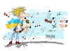 Cartoon: Rod Stewart-abucheado (small) by Dragan tagged rod,stewart