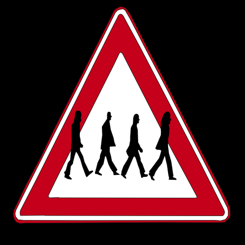 Cartoon: Abbey Road ... (medium) by berk-olgun tagged abbey,road