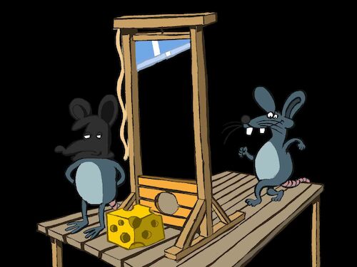 Cartoon: Guillotine... (medium) by berk-olgun tagged guillotine